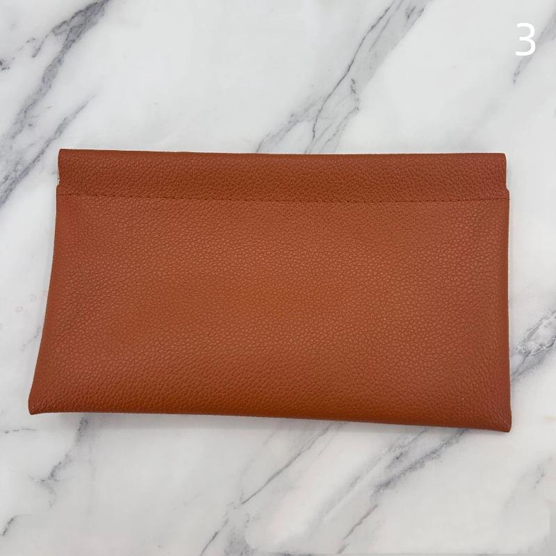 1Pcs Self-Closing Pu Leather Wallet Long Passport Driver'S License Id Holder Headphone Data Cable Storage Cash Pouch Coin Purse