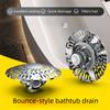 Leak-proof Design Detachable Drain Stoppers Quick Water Flow Drain Stoppers  Shower Drains