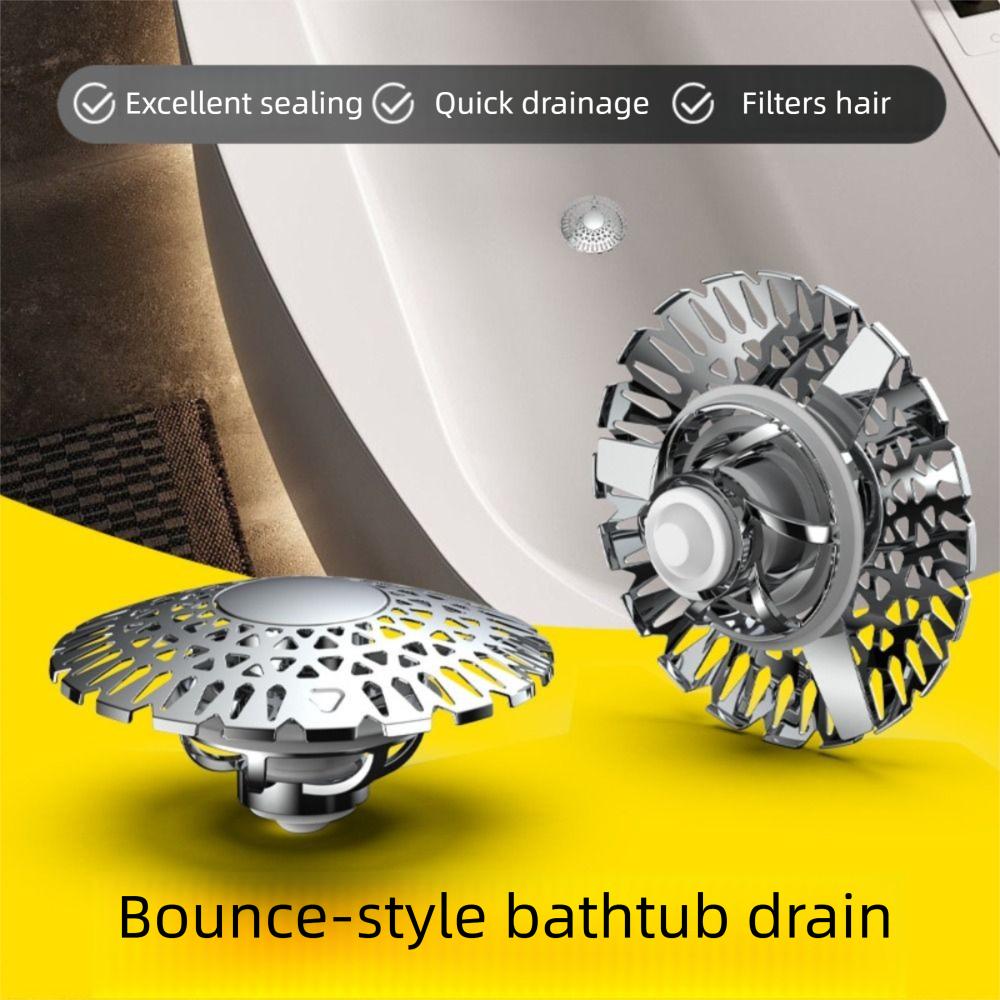 Leak-proof Design Detachable Drain Stoppers Quick Water Flow Drain Stoppers  Shower Drains