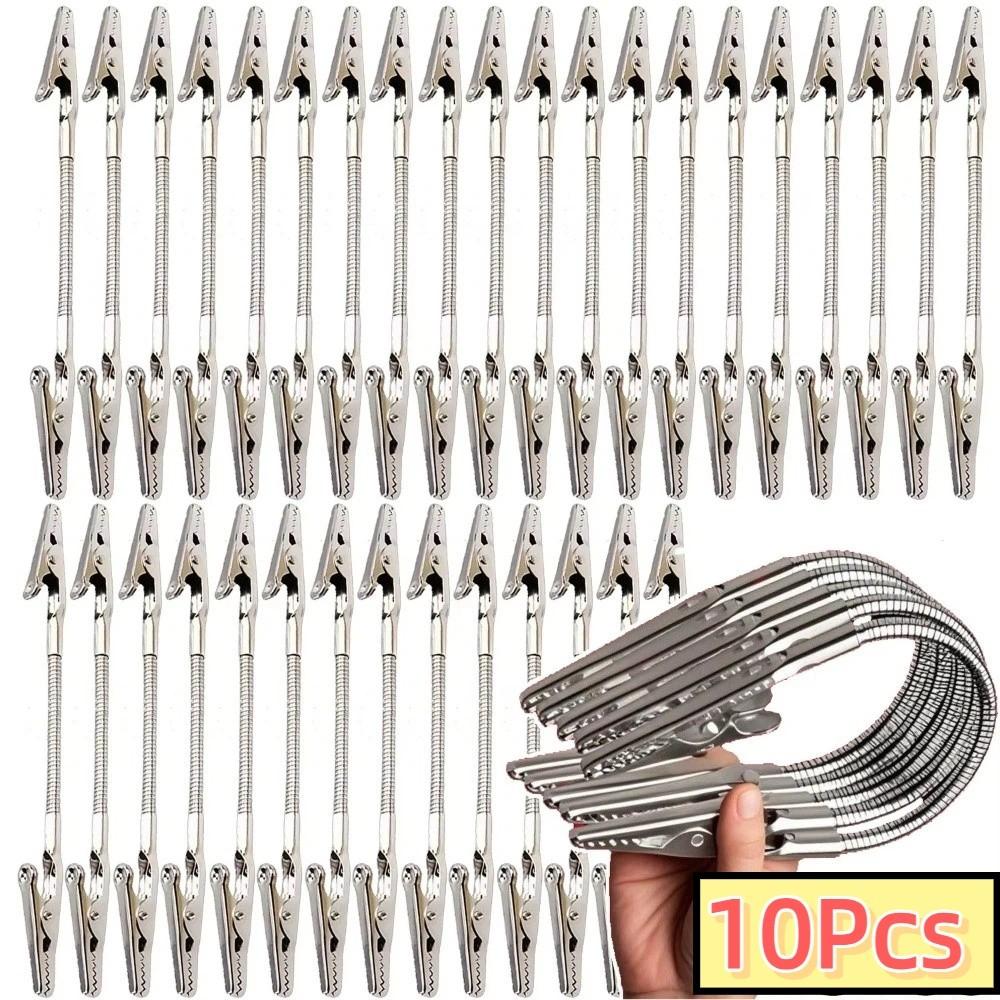 10Pcs Multifunctional Universal Crocodile Clip Adjustable Broken Incense Clip Outdoor Camping