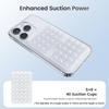 2/4PCS Strong Grip Phone Holder Double Sided Silicone Suction Phone Case Mount Anti-Slip Hands-Free Cell Phone Grip Stands