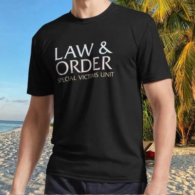 T-shirt Attiva Law and Order SVU Divertente Taglia dalla S alla 5XL
