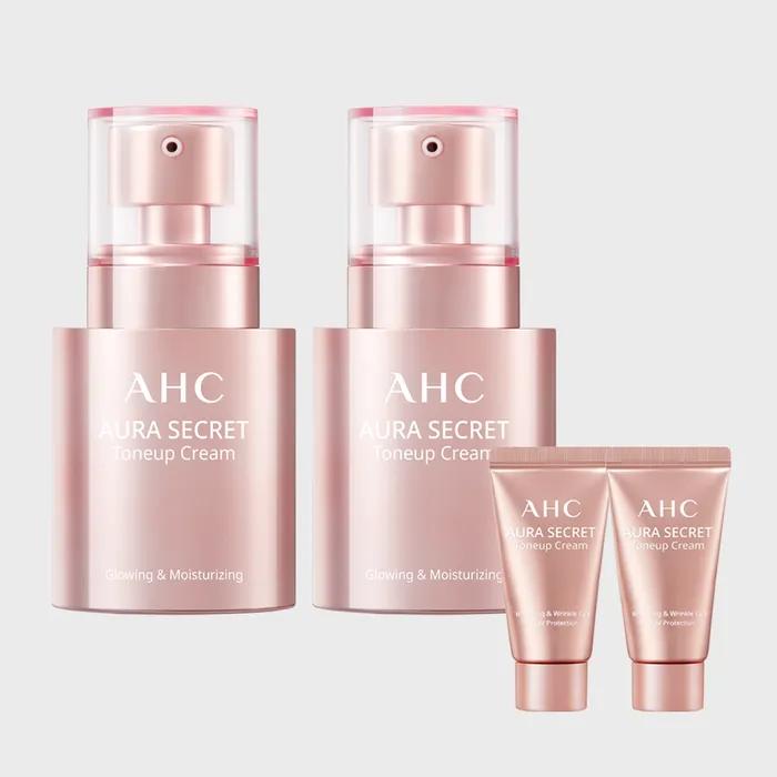 

AHC Крем для выравнивания тона Aura Secret 30 г x2 + (ПОДАРОК) Тонирующий крем 10 г x2