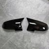For BMW F20 F21 2pcs M Style Gloss Black Car Rear View Mirror Cover Caps Trim Shell Frame 118i 120i 120d 125i 125d M135i M140i