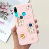 For Huawei P Smart 2019 6.21"Case Cute Cartoon Astronaut Soft Silicone Cover For Huawei P Smart 19 POT-LX3 Shockproof Phone Case