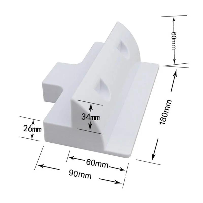1/4/6Pcs Solar Panel Mounting Bracket Plastic Photovoltaic Panel Fixing Corner Brackets For Caravans RV Motorhomes Camper Vans