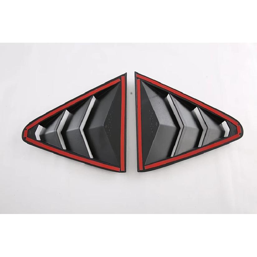 For Subaru Crosstrek Impreza  2024 Car Accessories ABS Side Door Rear View Window Spoiler Cover Trim ert Garnish Bezel