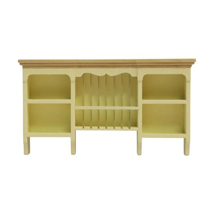 Wooden Doll House Kitchen Wall Mount Cabinet Model Figurine Storage Solution For Kids Craft Model Project Scene Display