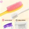 Vibrant High-Density Soft Bristle Adult Toothbrush