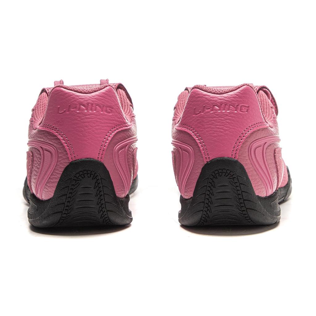 Li Ning Film Pulse Slip Resistant, Abrasion Resistant, Lightweight Low top Casual Shoes Women's Blossom Dan Pink AGLV136-3