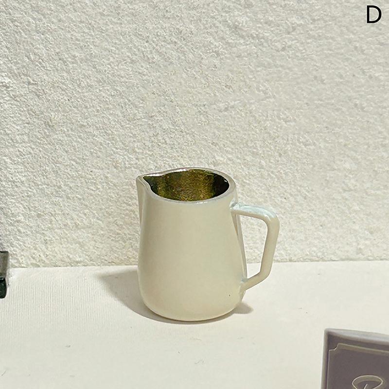 

1:12 кукольных чашек с кофе, кукольный домик, мини-чайник, модель, украшение для кукольного дома