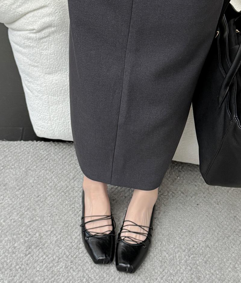 Satin ballet single shoes women's summer 2025 new retro shallow mouth flat bottom cross strap Mary Jane shoes