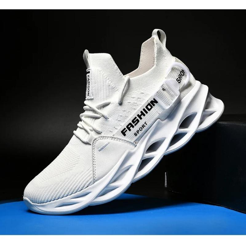 Sneakers Men Mesh Breathable Casual Men Shoes Unisex Light Soft Thick Sole Hole Couple Shoes Athletic Sneakers Women Shoes