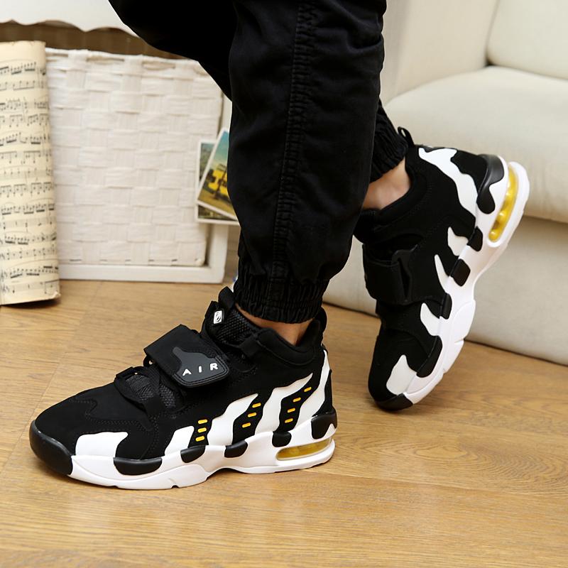 Outdoor Men Air Cushion Sport Shoes Chunky Sneakers for Women Gym Shoes Boys Basketball Shoes Couple Sneakers Running Shoe