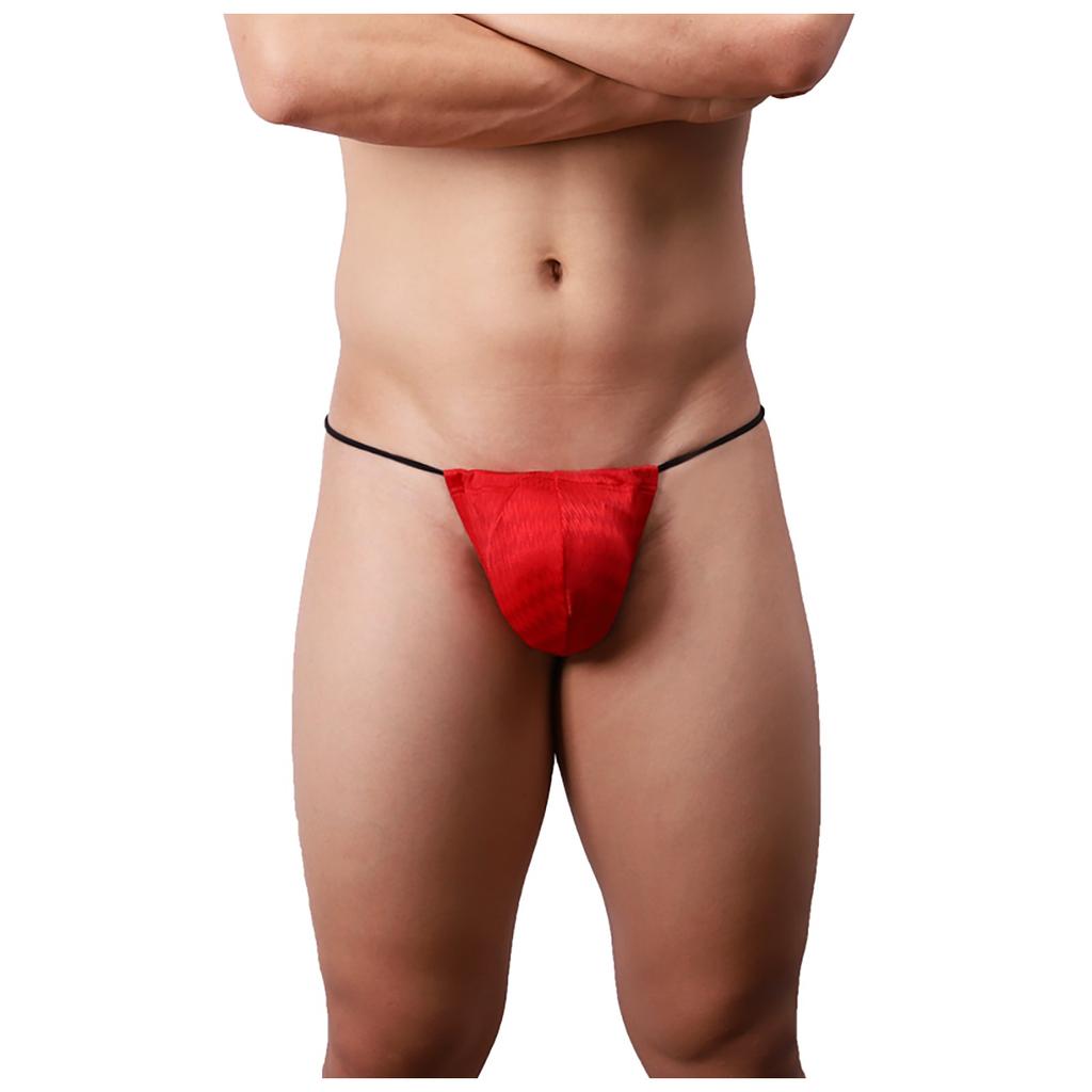 Men Sexy Underwear Shorts Solid Underpants Pouch Soft Cotton Briefs Panties