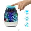 Bluetooth speaker night light with fm radio sd card wireless usb bass