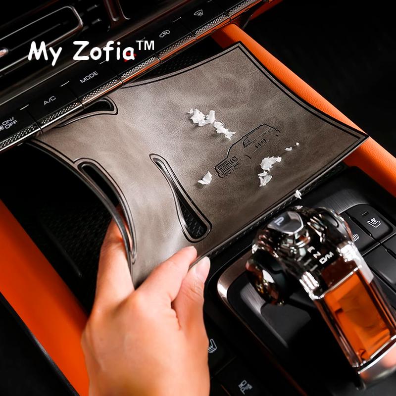 For Haval H9 MKII 2024 2025 2026 PU Leather Special Door Slot Pad Anti Slip Pad Water Cup Pad Interior Modification Accessories