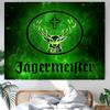 Jägermeister Tapestry Wall Hanging Room Background Cloth Home Decor Beach Mat Yoga Mat Sofa Bed Sheet