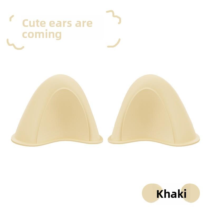 Electric Car Motorcycle Helmet Decorative Cat Ears Jewelry Stickers Cute Girl Helmet Princess Cat Ears