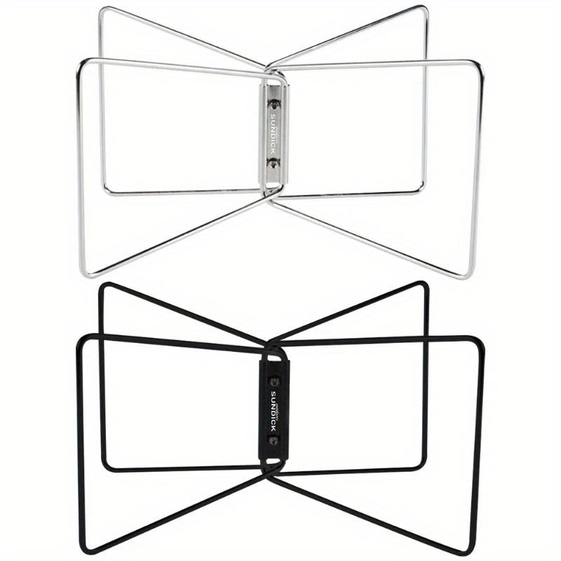 1 Stück Kühlbox Halter Faltbar Tragbar Kühlschrank Kühlbox Ständer Edelstahl Anti-Rutsch Picknick BBQ Eimer Halterung für Outdoor BBQ Picknick