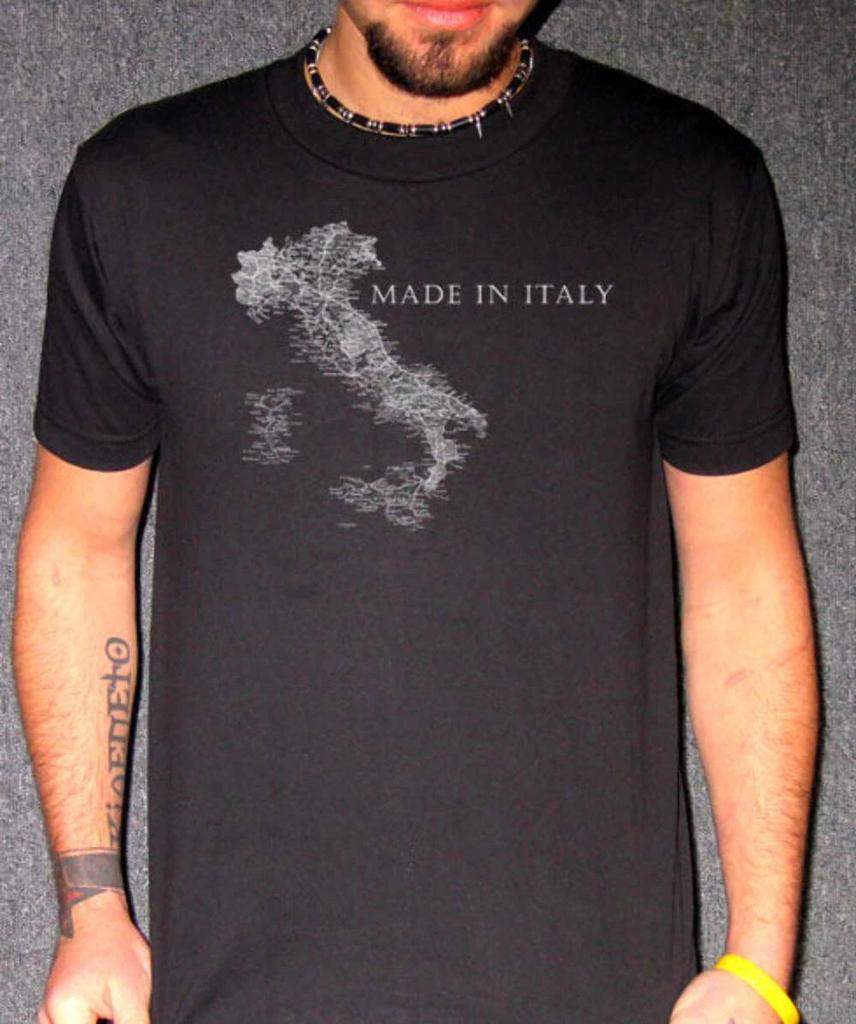 Made In Italy Funny Italian Heritage Country Pride T-Shirt