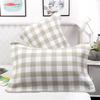 Extra Large Cartoon Cotton Gauze Pillow Towel - Thickened, Soft, Comfy, 3-Layer, Year-Round, Men's Gray