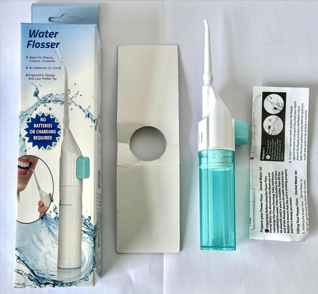 Portable Travel Water Flosser & Tooth Cleaner