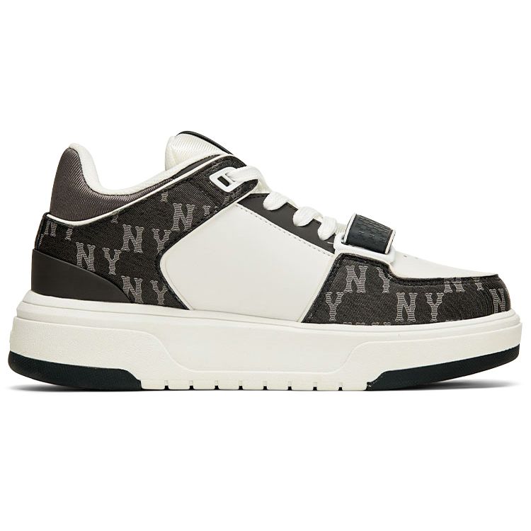 MLB Chunky Liner 3D Fabric Synthetic Leather Casual Shoes Unisex Sneakers Black 3ASXCDN3N-50BKS