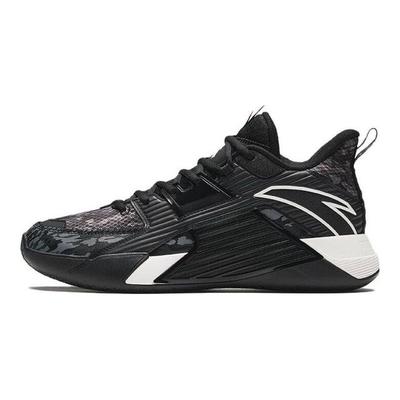 Speedy 3 Zapatillas de Baloncesto de Media Caña Cómodas Versátiles Duraderas Hombre Zapatilla Negro Gris 112341604-6