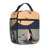 Bestselling Killer Whale Orca Simple Cooler Lunch Bag Overnight Trip Insulated Lunch Pouch