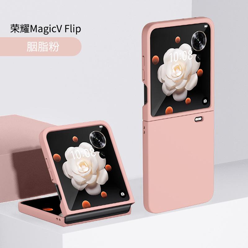 Applicable Honor magic Vflip folding screen mobile phone case leather oil skin protective case PC fashion protective case