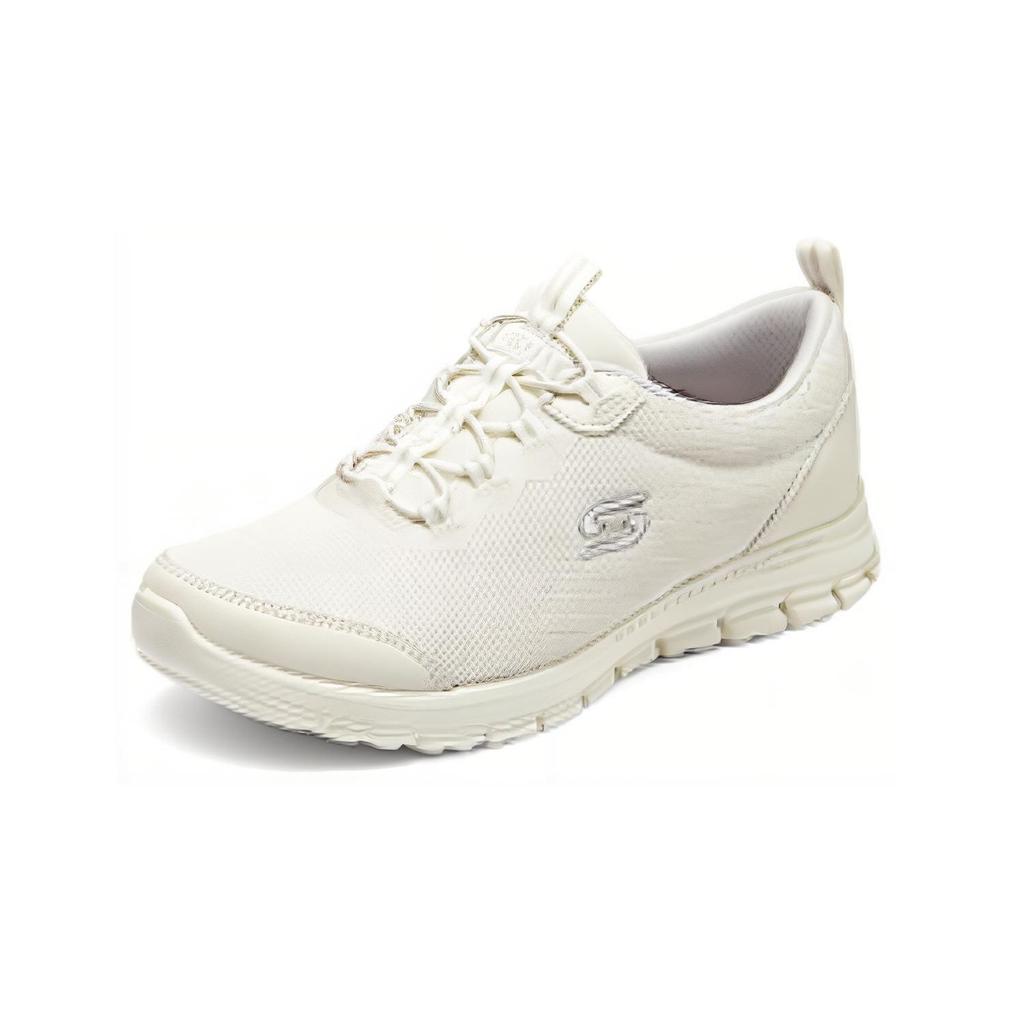 Skechers Comfortable Sports Lightweight Breathable Low-Top Casual Shoes Women Sneakers Off-White 104510-OFWT