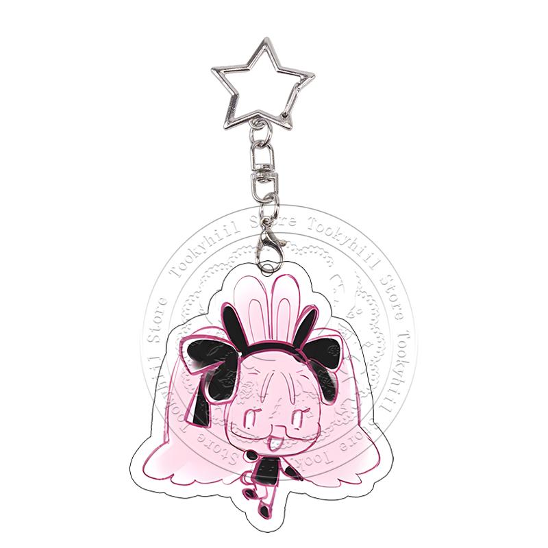 Alien Stage Acrylic Keychain Set Kawaii Exquisite Student Mizi Ivan & Till Luka Keyring Bag Pendant Charms Ivan Festival Gift