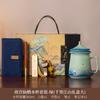 New Chinese-style Forbidden City drinking cup high-value ceramic cup home office teacup with lid personal tea set