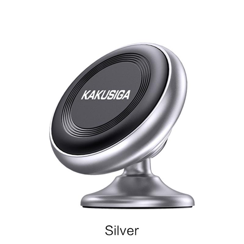 

Универсальный магнитный автомобильный держатель для телефона, крепление на приборную панель, сильные магниты, автомобильный держатель для iPhone 15 14 13 12 Samsung серебряный