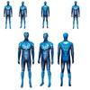 Trendy Blue Beetle Cosplay Jumpsuit Long Sleeve Polyester Costume For All Seasons