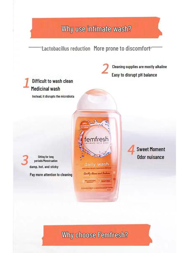 Femfresh Lotion Lavante Intime Soin Quotidien 250ml