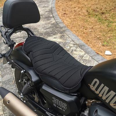 Motorcycle Seat Cushion Waterproof Cool Breathable Anti-sweat Heat Insulation Sunscreen Air Seat Pad