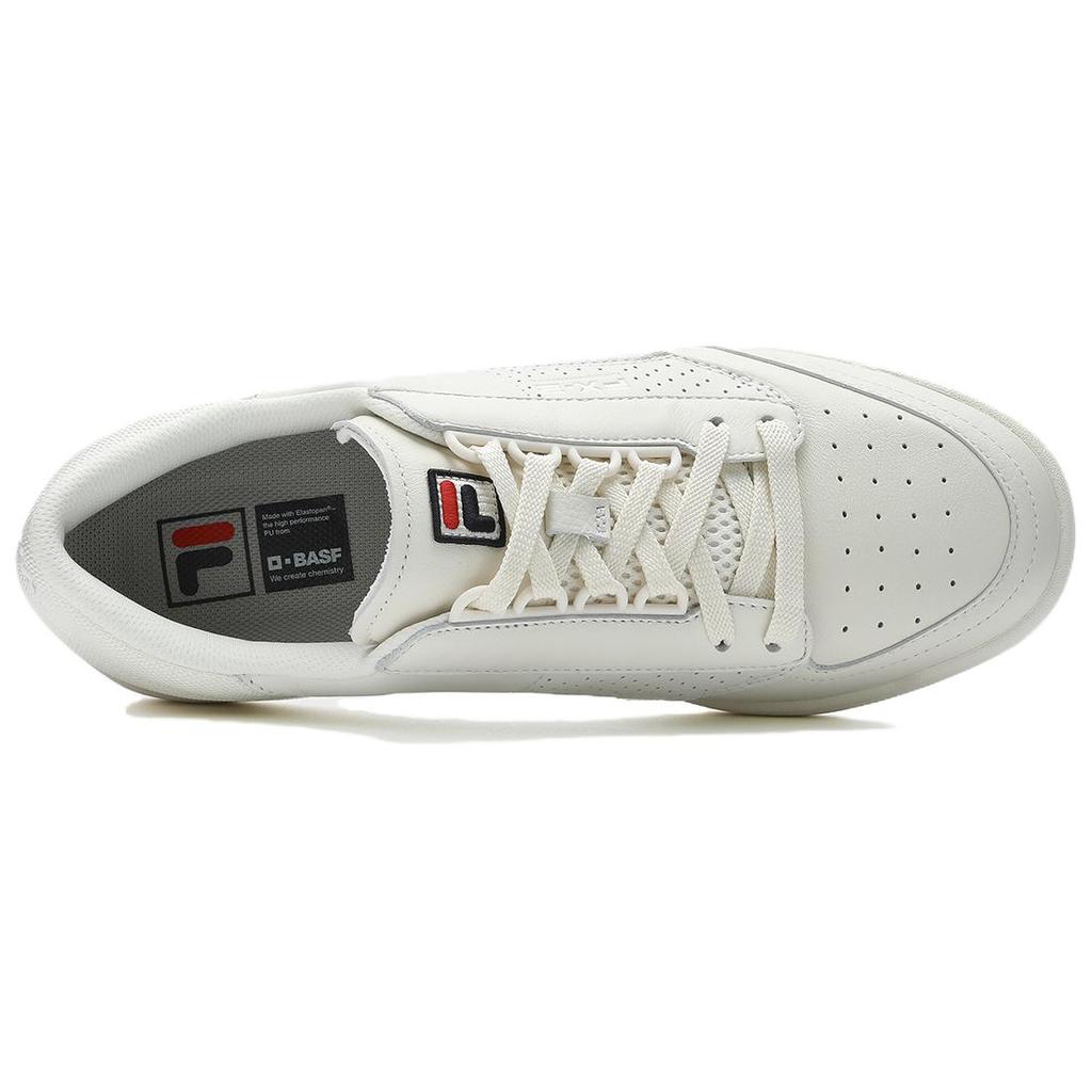 Fila FX-2 Comfortable Non-Slip Durable Low-Top Skate Shoes Men Sneakers Cream F12M422204FGD