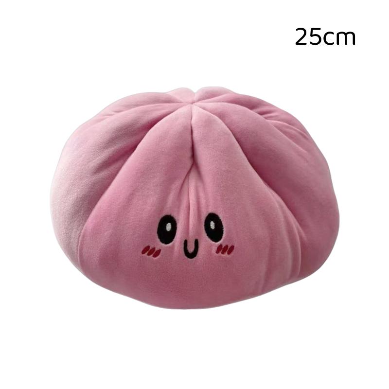 Rainbow Plush Dumpling Squeeze Toy Soft Stress Reliever Fidget Doll 1Pcs for Kids Travel Play Christmas Stocking Stuffer