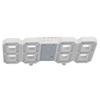 3D Modern Digital LED Wall Clock 24 Hour / 12 Hour Display Timer Alarm Home USB