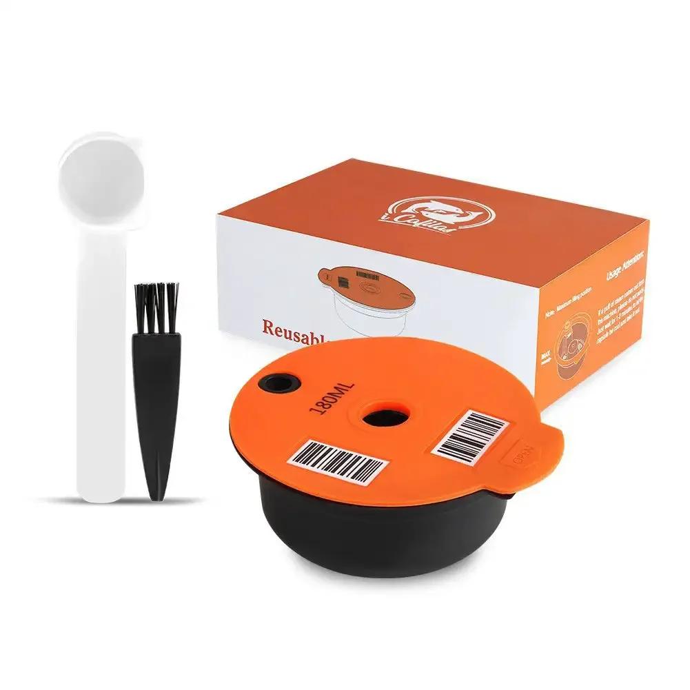 50-450ml Reusable Coffee Capsule for Tassimo BOSCH Machine Refillable Filter Cup Pod Espresso Maker Cafe Coffee Accessories