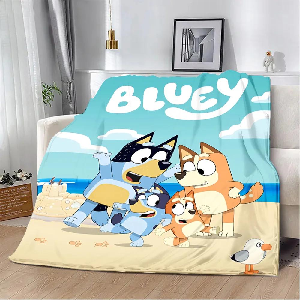 

Мультяшна ковдра з принтом B-Blueys Пікнікова ковдра Тепла ковдра М яка та зручна ковдра Для дому Подорожей Подарунок на День народження 30x40in