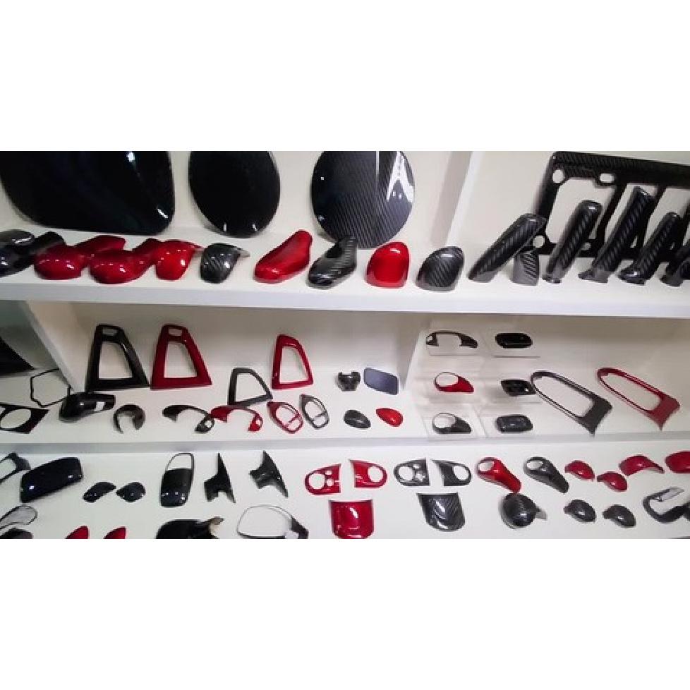 Real Carbon Fiber Roof Antenna Shark fin Cover Case for Dodge Charger 2015-