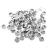 100 stuks Aluminium Theelicht Kaarsen Maken, Bekers, Zilverkleurig - 3#