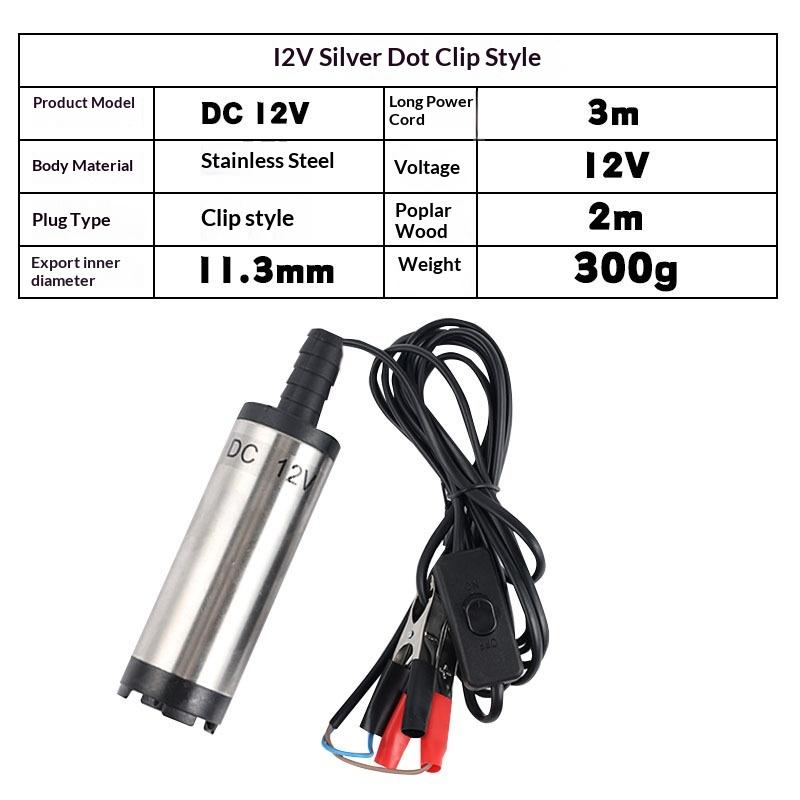 12/24V Elektryczna Pompa Transferowa Paliwa Samochodowa Wymiana Oleju Pompa Paliwa Elektryczna Diesel Woda Pompowanie Narzędzia do Tankowania Dla Pompy Diesel Wodnej
