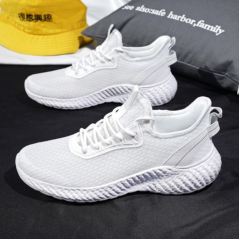 48 large size men's shoes summer breathable mesh shoes casual platform running shoes men's youth