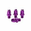 4PCS 10mm Bike Brake Lever Adjuster Screws Purple Bike Brake Adjuster Screws  Bike Repair