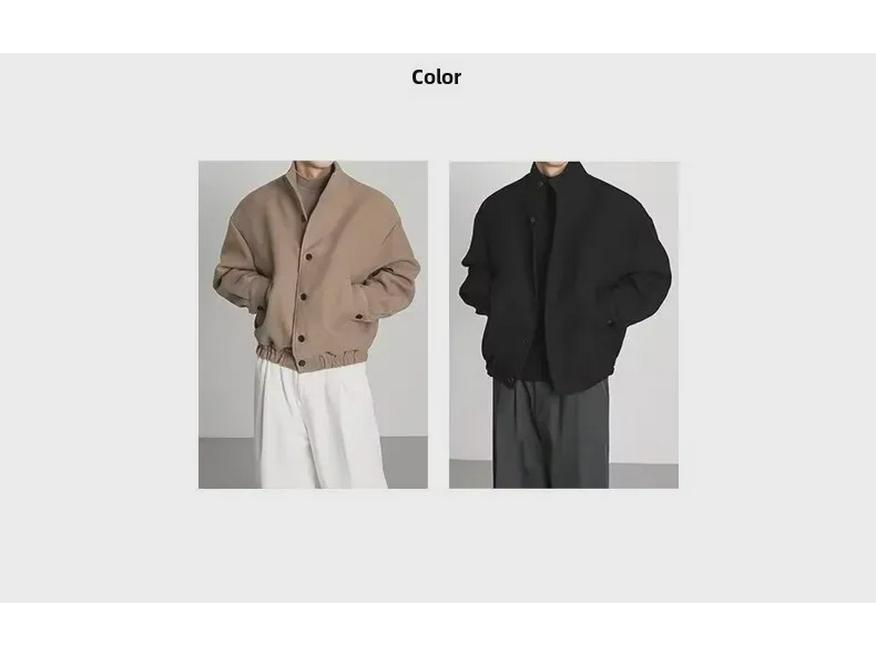 Men's 2024 Spring/Fall Fashionable Jacket: High Street Hong Kong, Japanese Harajuku, Korean Influences, Loose Fit.