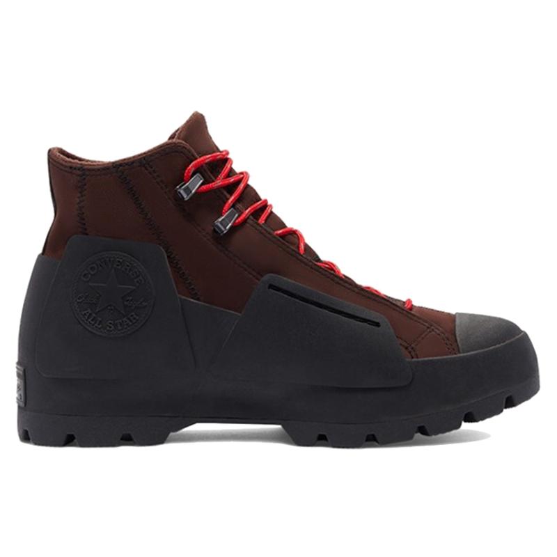 Converse Storm Boot High-Top Board Shoes Unisex Black and Brown